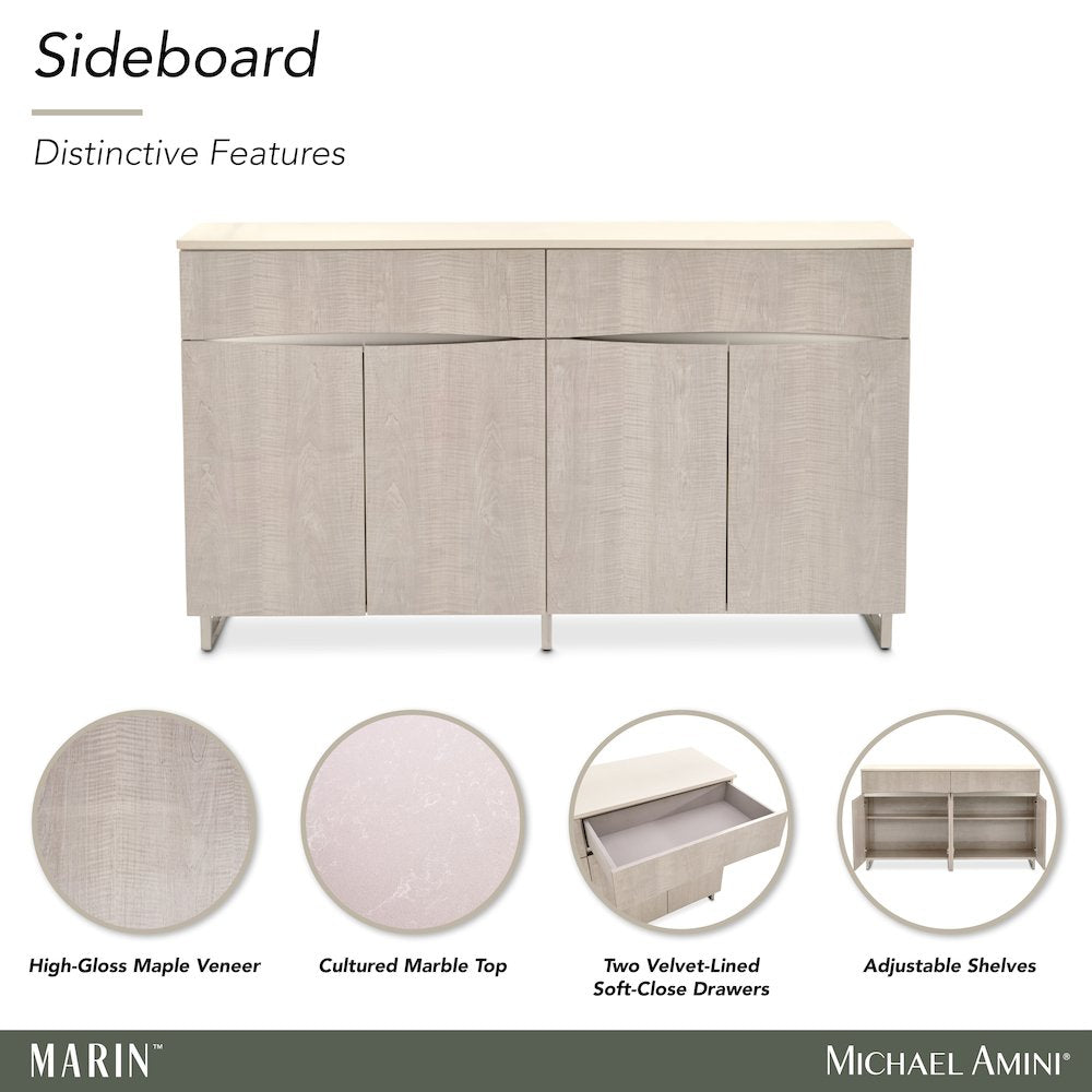 Marin Sideboard - Greige