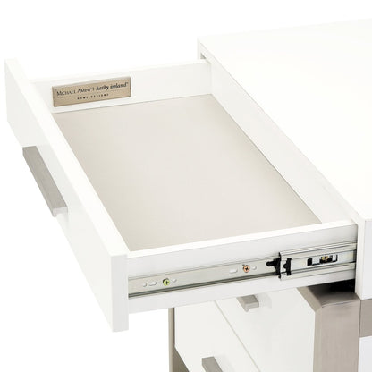 Marquee Nightstand - Cloud White
