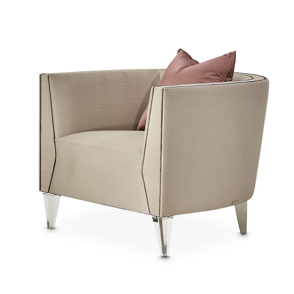 Linea Matching Chair - Metallic/SilverMist