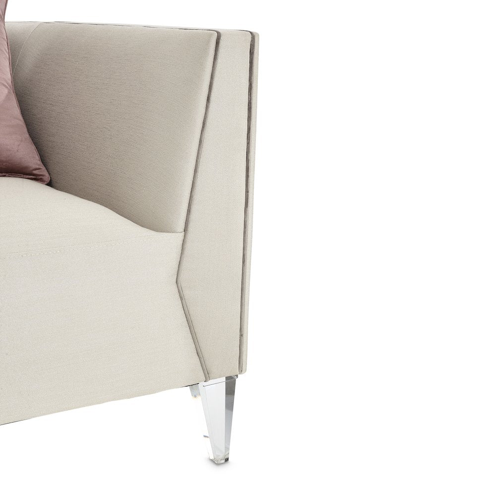 Linea Matching Chair - Metallic/SilverMist