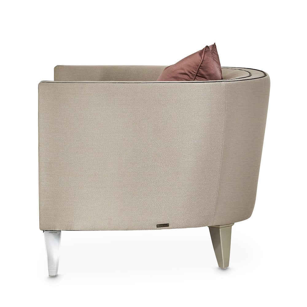 Linea Matching Chair - Metallic/SilverMist
