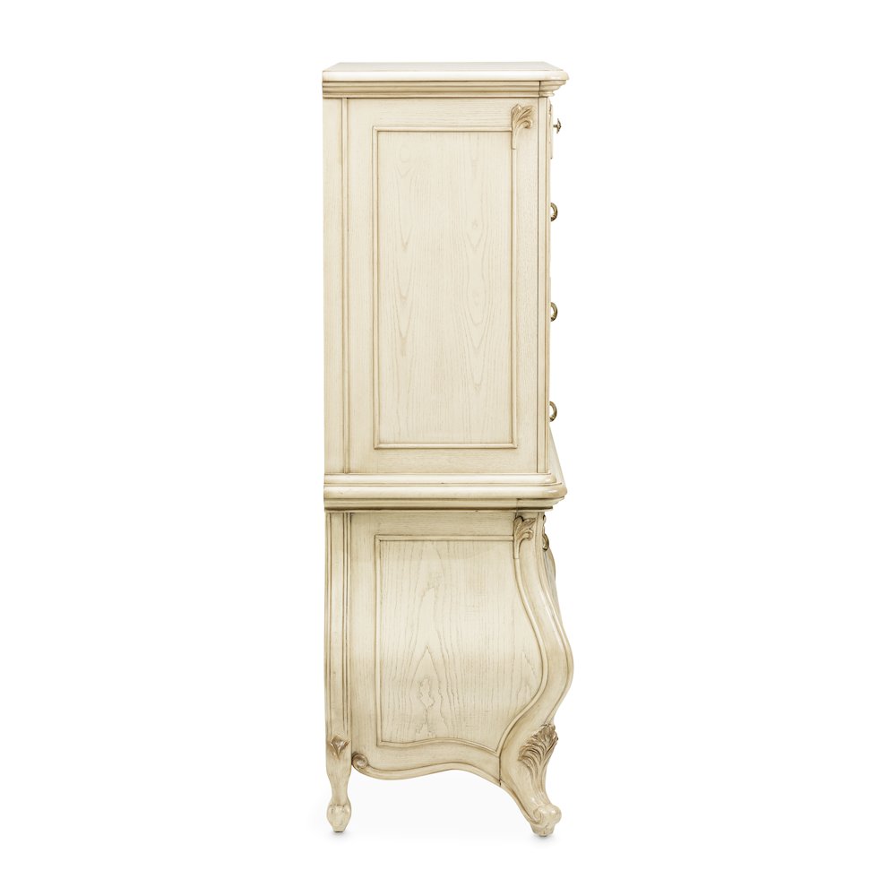 Platine de Royale 6-Drawer Chest - Champagne
