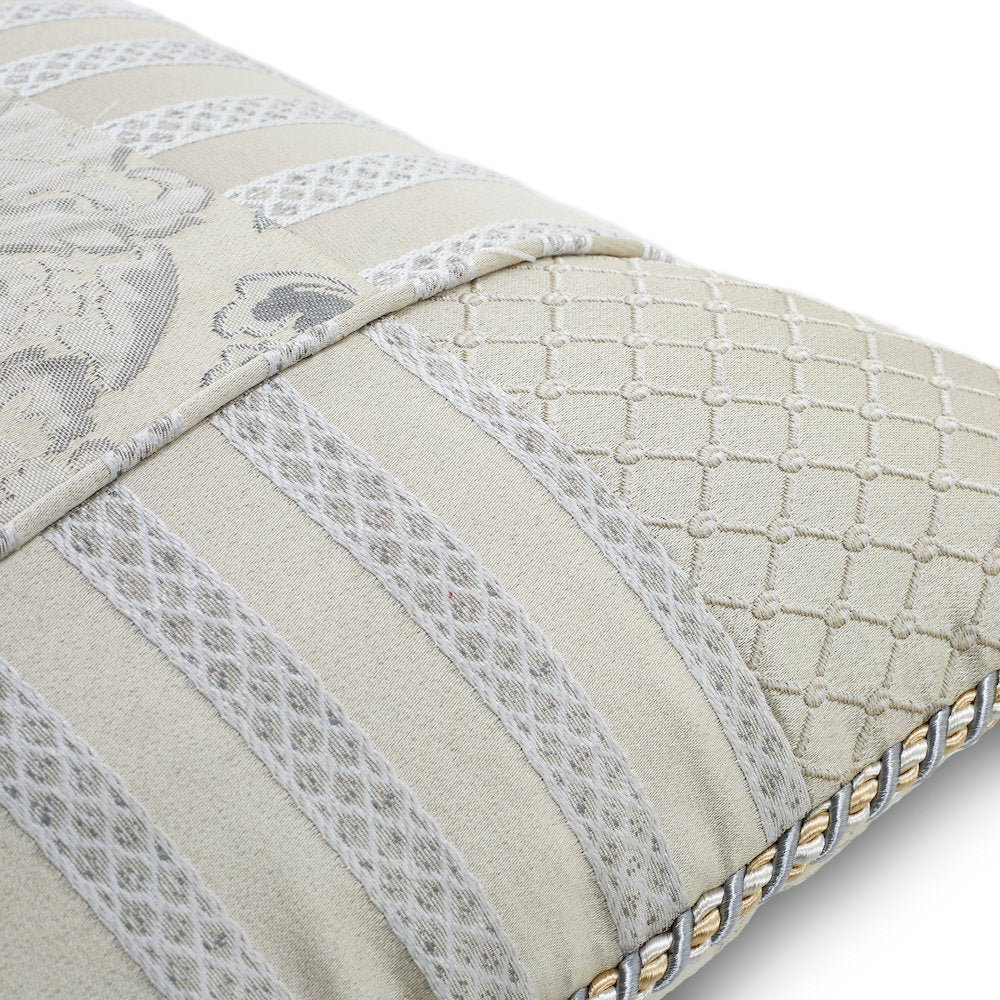 Sycamore Grove 10-Piece King Comforter Set - Silver