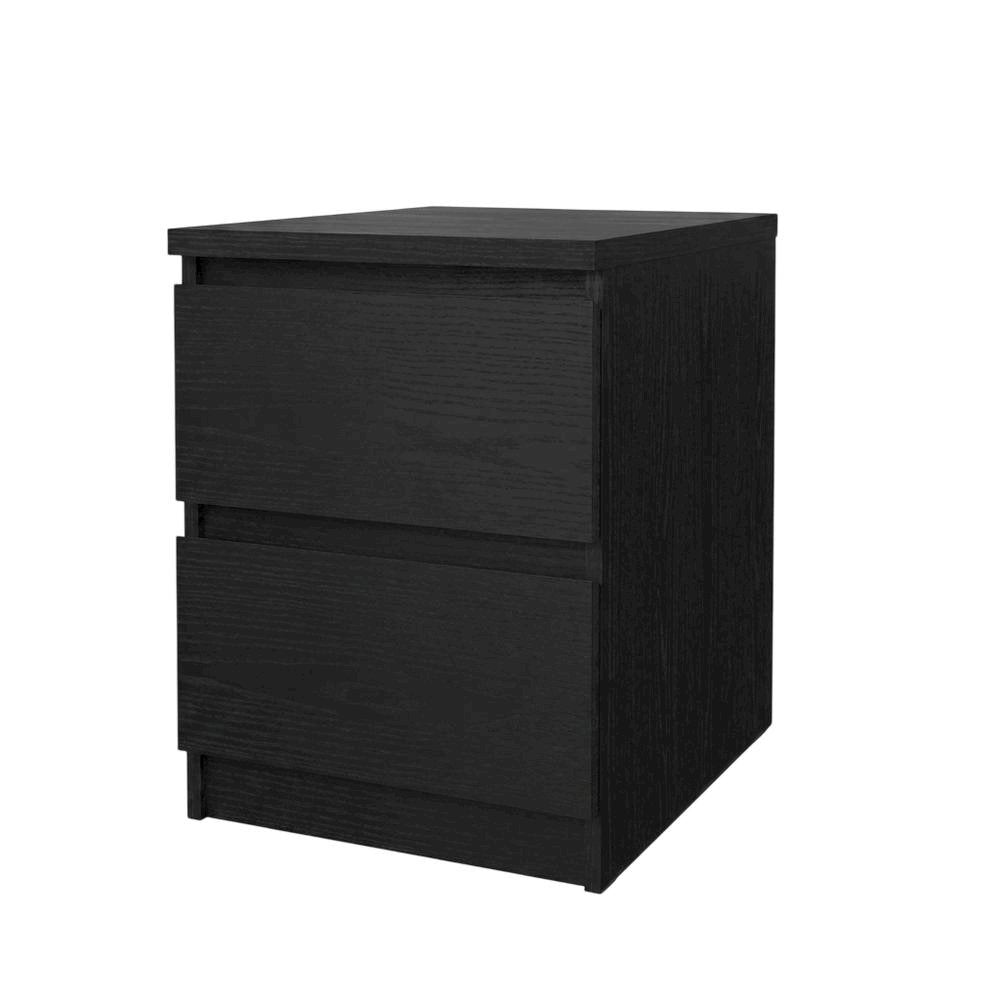 3 Piece Bedroom Set with Double Dresser and Nightstands in Classic Finish