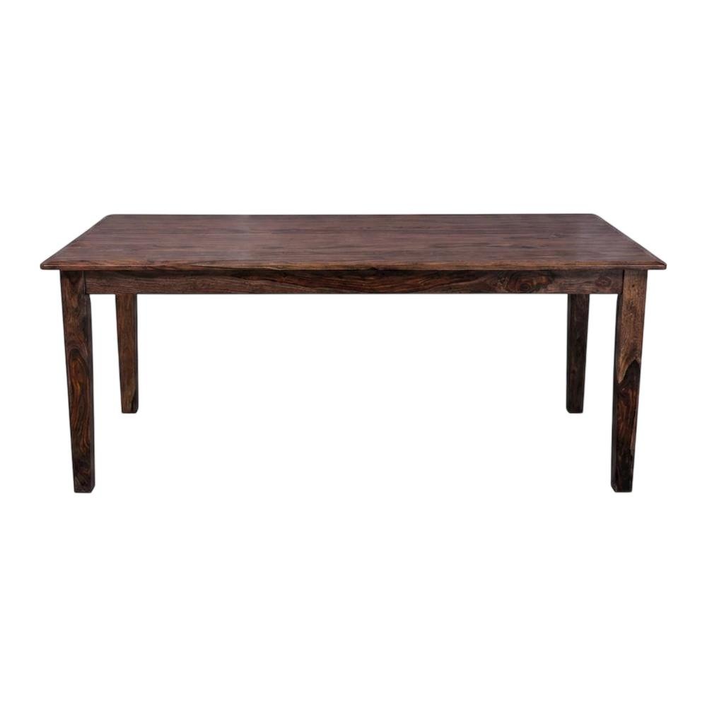 Solid Sheesham Wood Rectangular Dining Table for Dining Room