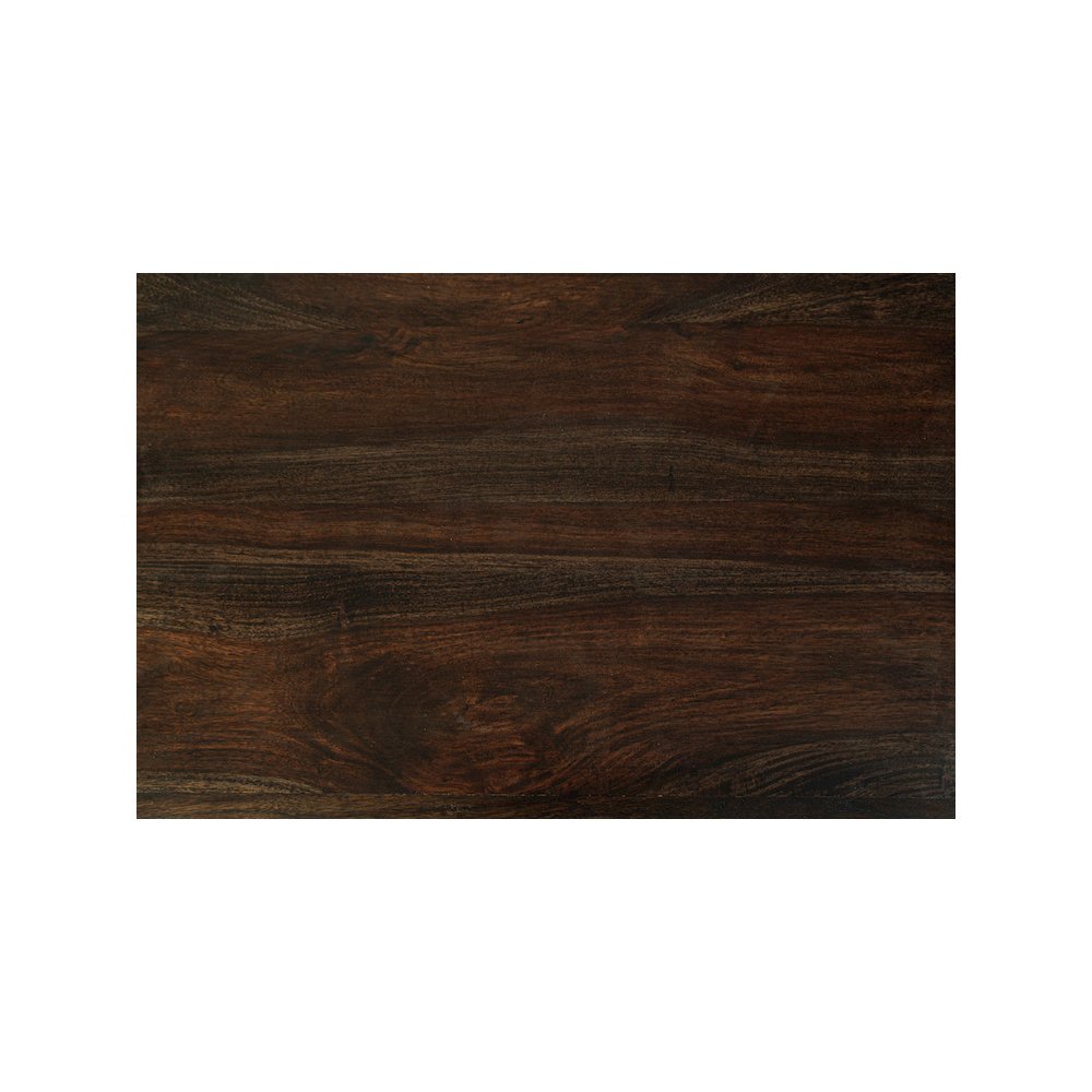 Porter Designs Fall River Solid Sheesham Wood Dining Bench, Gray