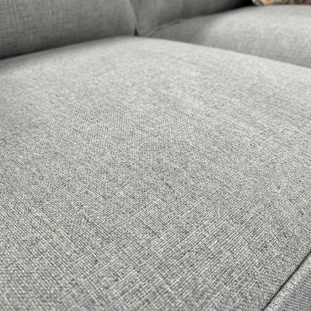 Transitional Fabric-Upholstered Sofa with Modern Farmhouse Style for Living Room