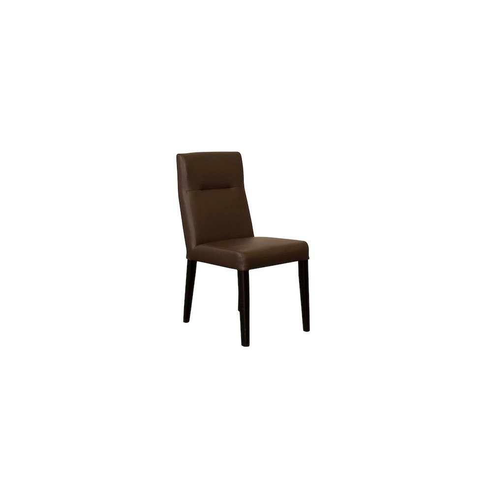 Porter Designs Verona Leather-Look Dining Chair, Brown (Set of 2)
