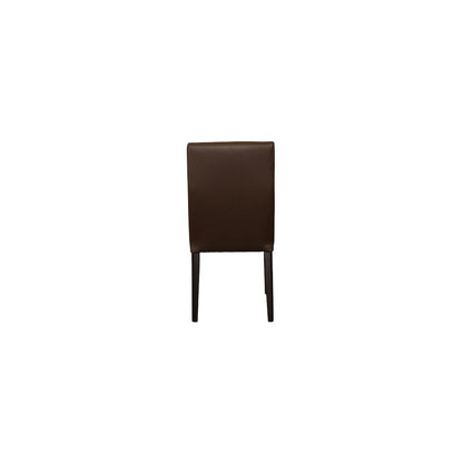 Porter Designs Verona Leather-Look Dining Chair, Brown (Set of 2)