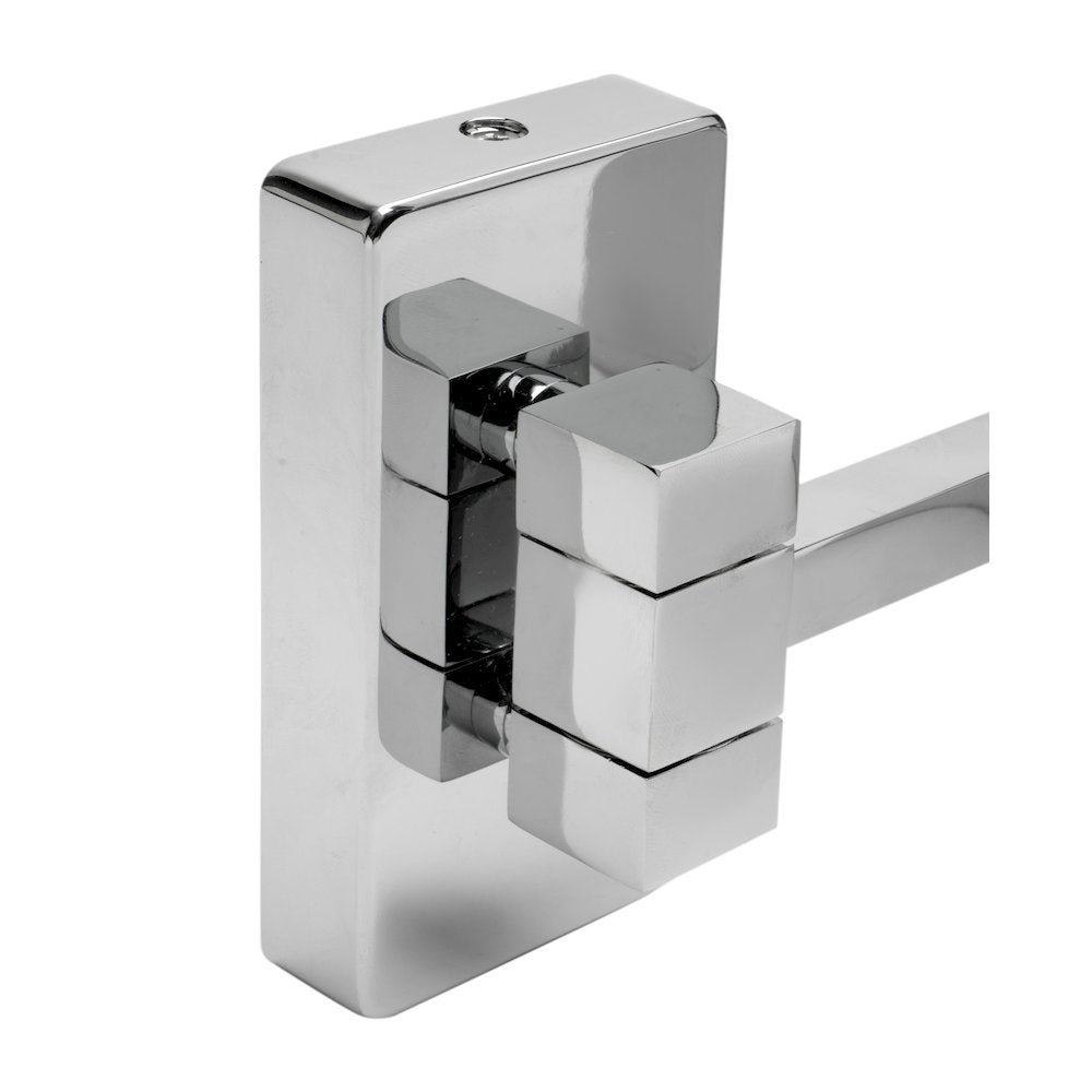8" Square Wall Mounted 5x Magnify Cosmetic Mirror