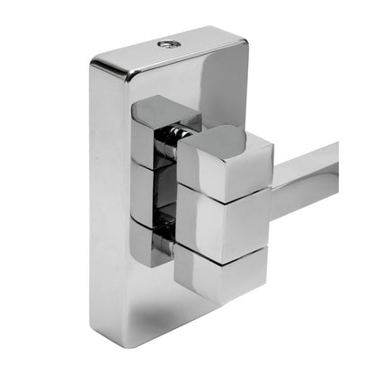 8" Square Wall Mounted 5x Magnify Cosmetic Mirror