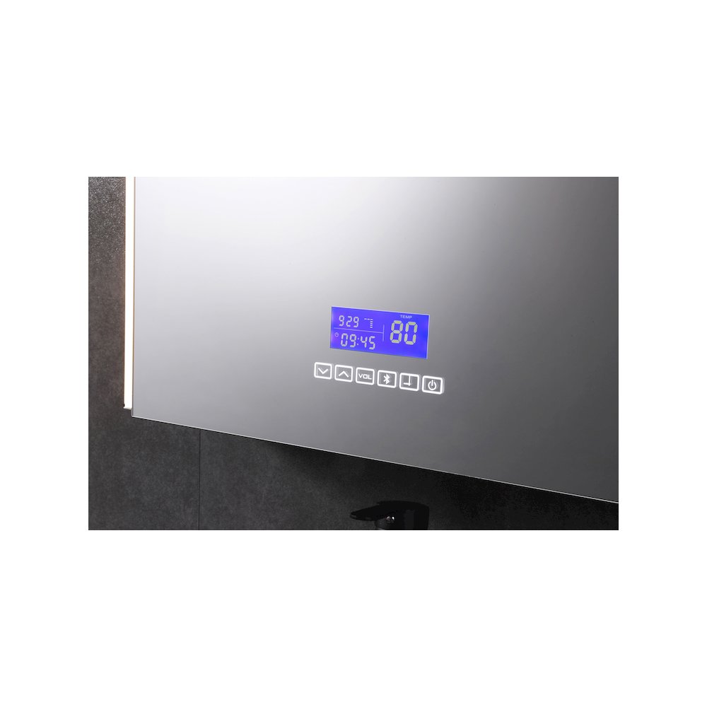 24" x 32" Single Door LED Light Bluetooth Medicine Cabinet