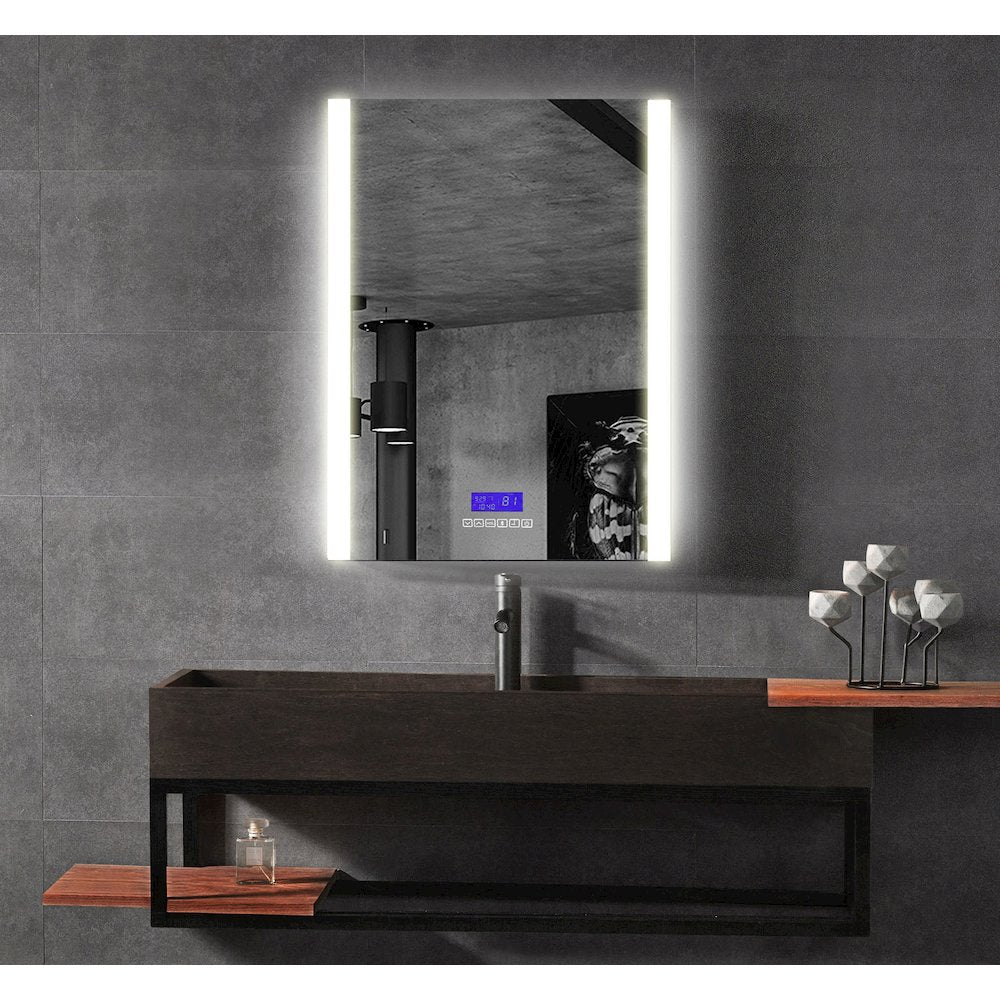 24" x 32" Single Door LED Light Bluetooth Medicine Cabinet