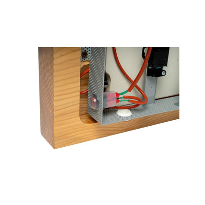 32"x16" Live Edge Cedar Wood Towel Warmer