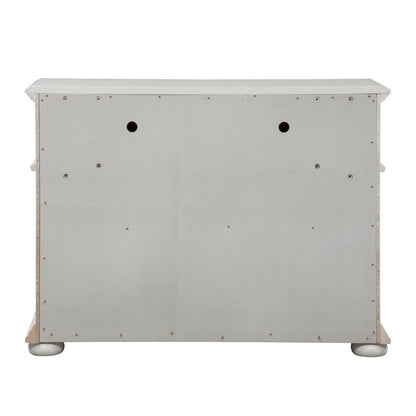 Summer House 6 Drawer Dresser in Oyster White