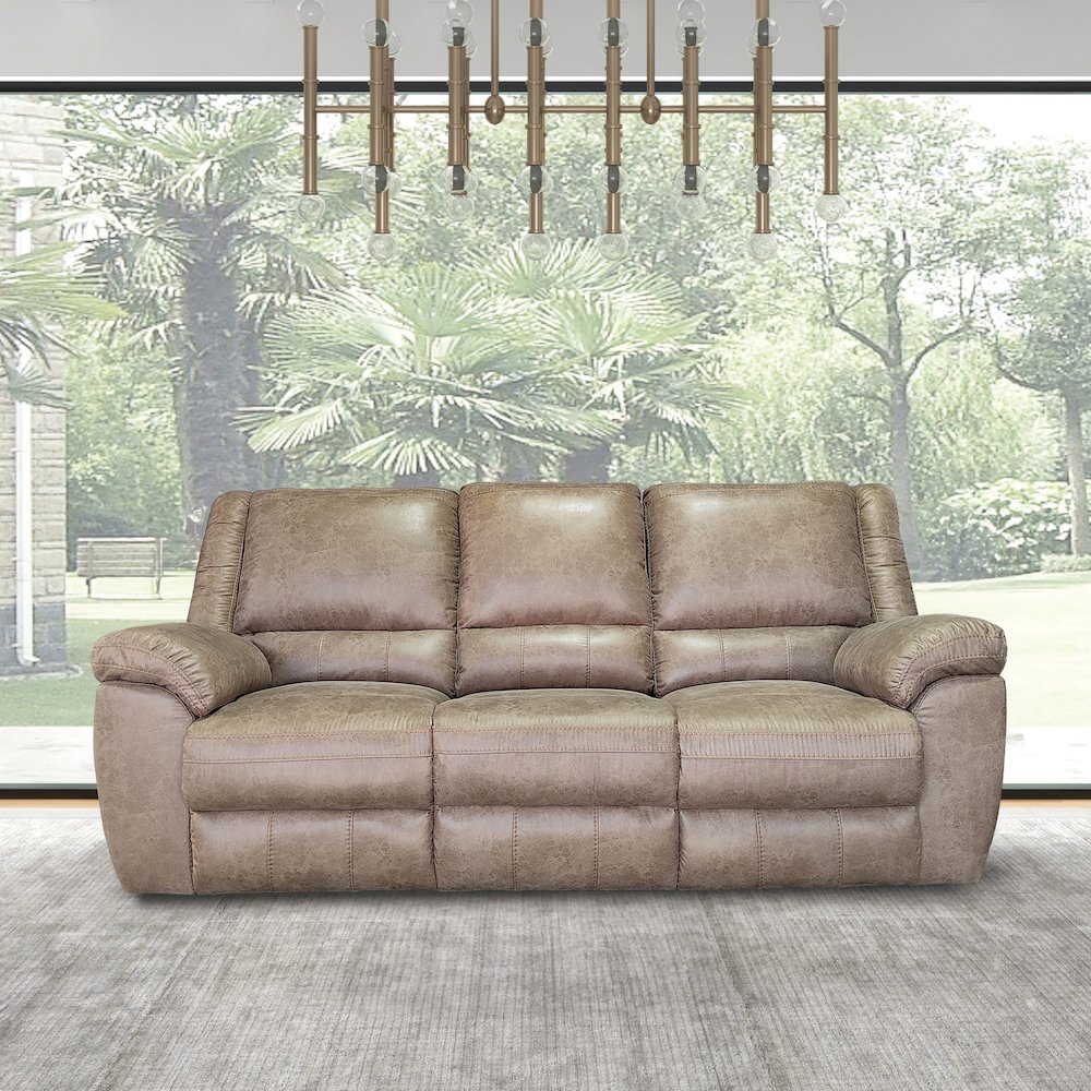 Furniture of America Tenn Manual Recline Sofa