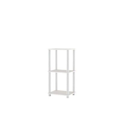 Wooden 3-Tier Shelving Unit with Open Design for Easy Access