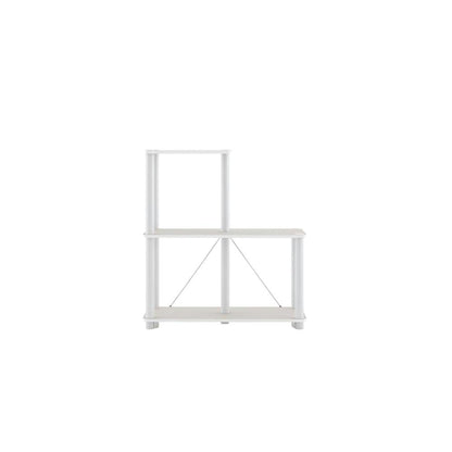 Wood 3-Cube Shelves Open Bookcase for Stylish Storage