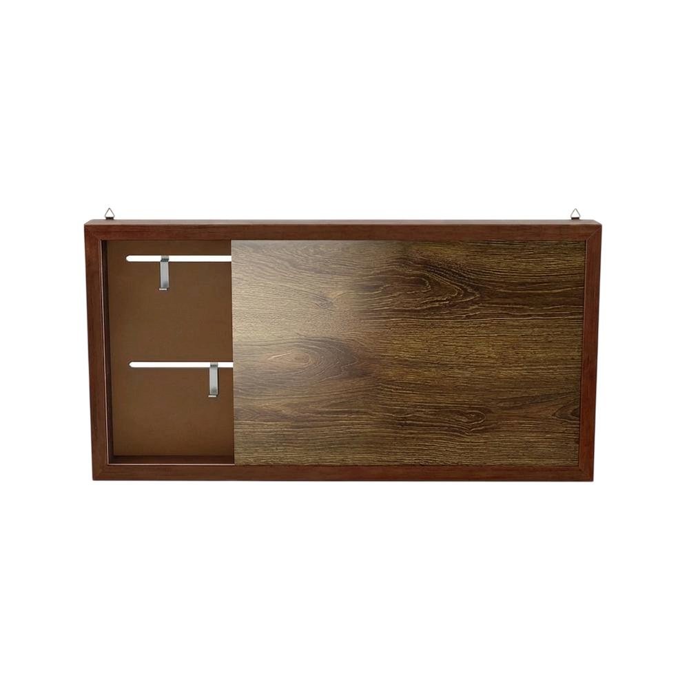 Hidden Storage Cabinet With Photo Frame In Compact 20-Inch Size