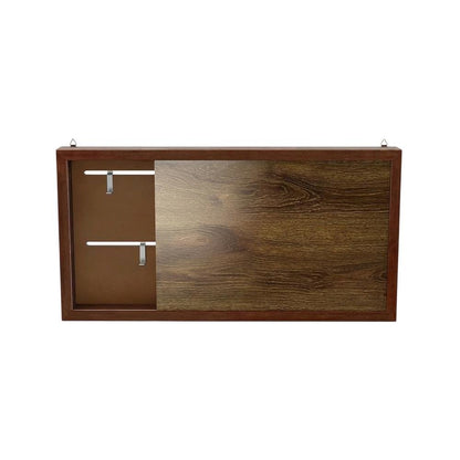 Hidden Storage Cabinet With Photo Frame In Compact 20-Inch Size