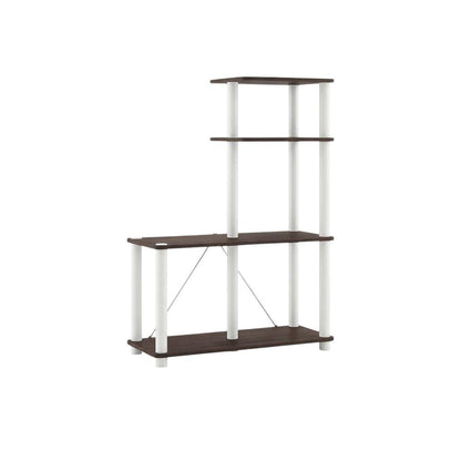Wooden 3-Cube Shelves Open Bookcase for Stylish Storage and Display