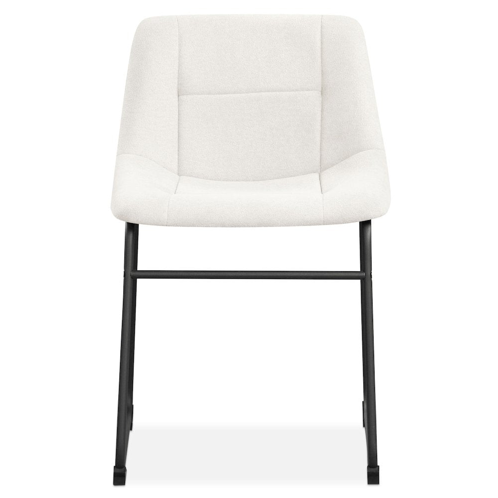 Furniture of America Diam Upholstered Dining Chairs (Set of 2)