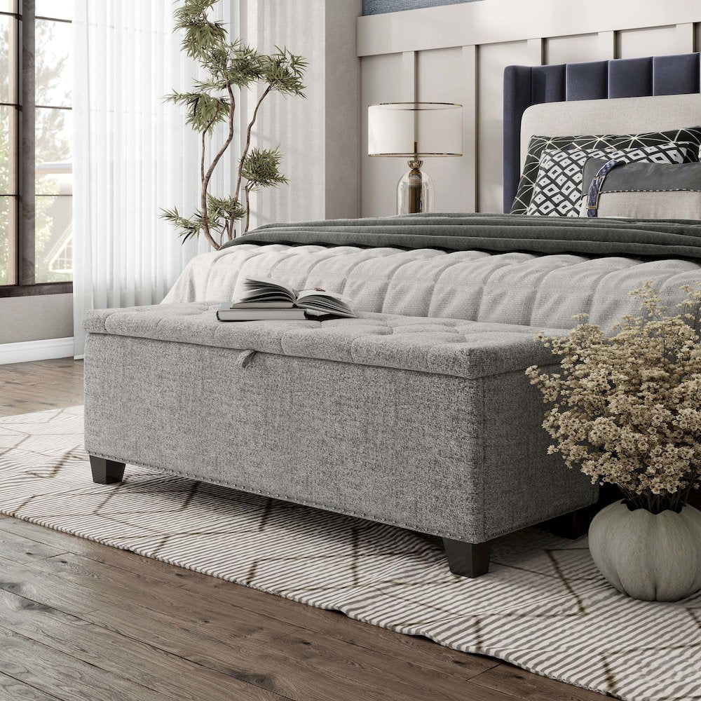 Furniture of America Ullan Storage Bench