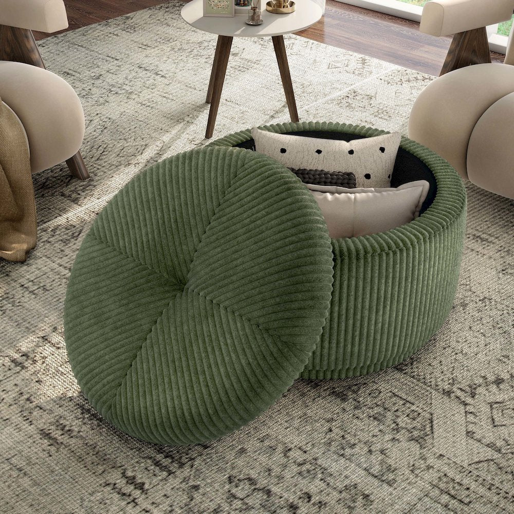 Furniture of America Curran Storage Ottoman