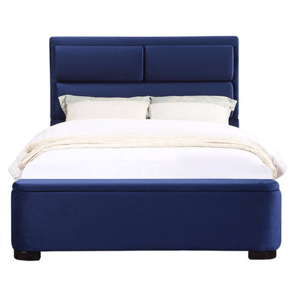 Fremont Contemporary Fabric Bed with Storage