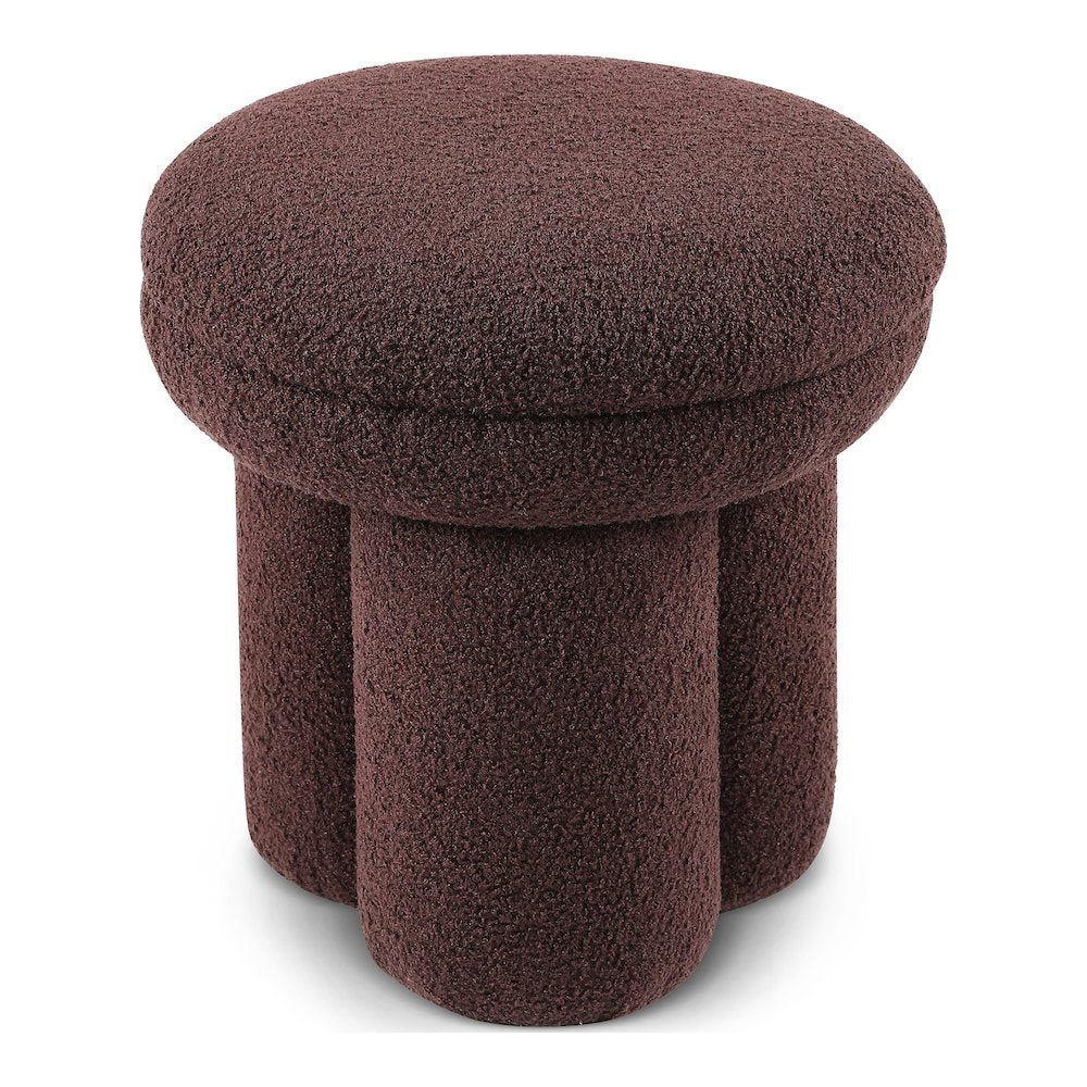 Thia I Modern Upholstered Mushroom-Shape Design Ottoman