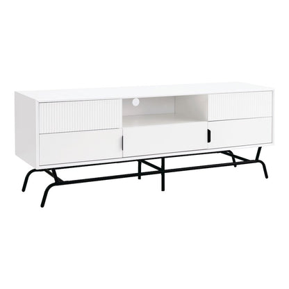 Yaztra TV Stand Fits TV's up to 65 in. with 3 Drawers