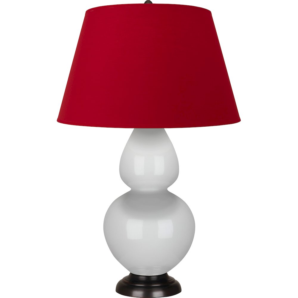 Lily Double Gourd Table Lamp in Lily Glazed Ceramic Color