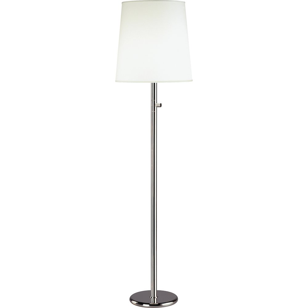 Rico Espinet Buster Chica Floor Lamp in Polished Nickel Color