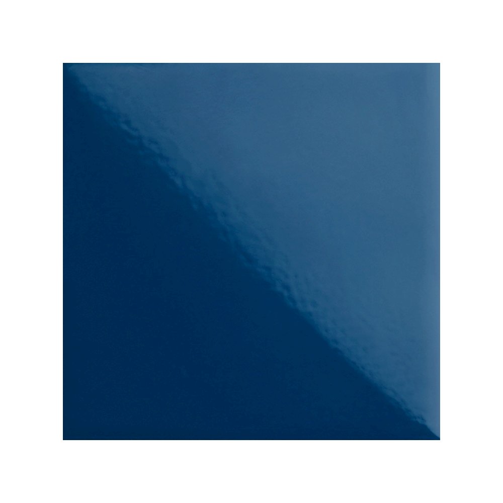 Cobalt Small Double Gourd Accent Lamp in Cobalt Glazed Ceramic Color