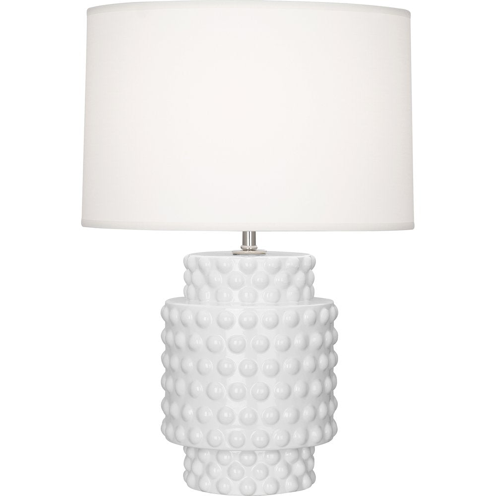 Daisy Dolly Accent Lamp in Daisy Glazed Textured Ceramic Color