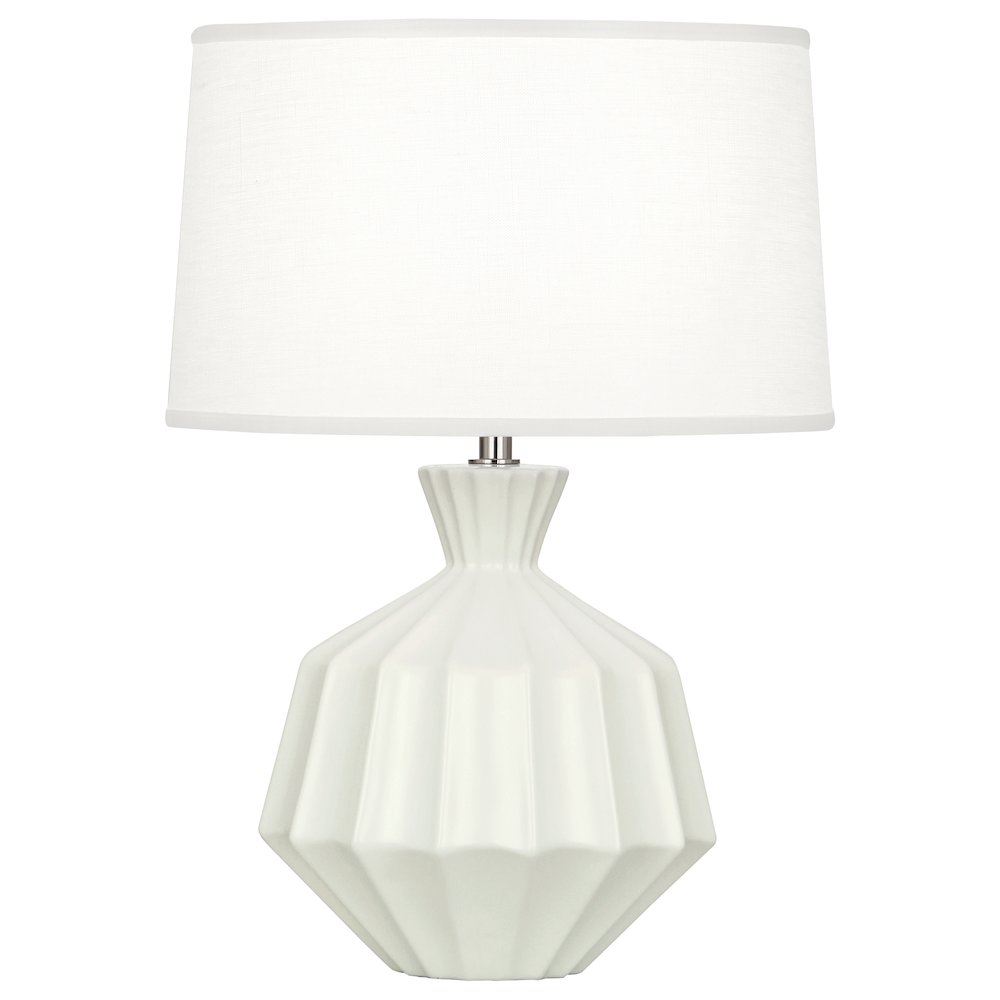 Matte Lily Orion Accent Lamp in Matte Lily Glazed Ceramic Color