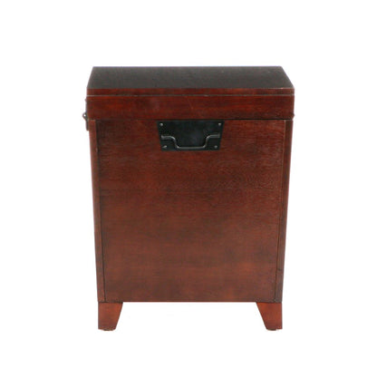 Pyramid Trunk End Table