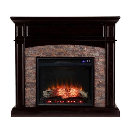 Grantham Convertible Touch Screen Electric Fireplace