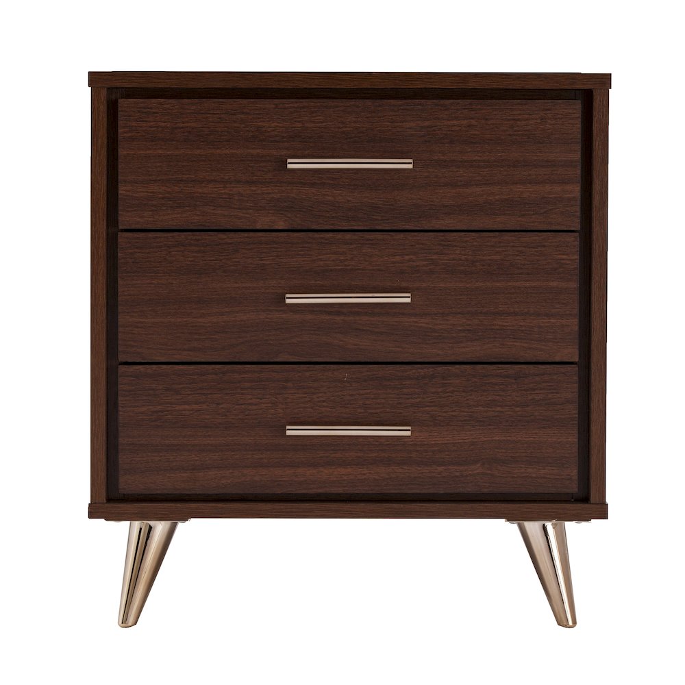 Oren Modern Bedside Table with Drawers