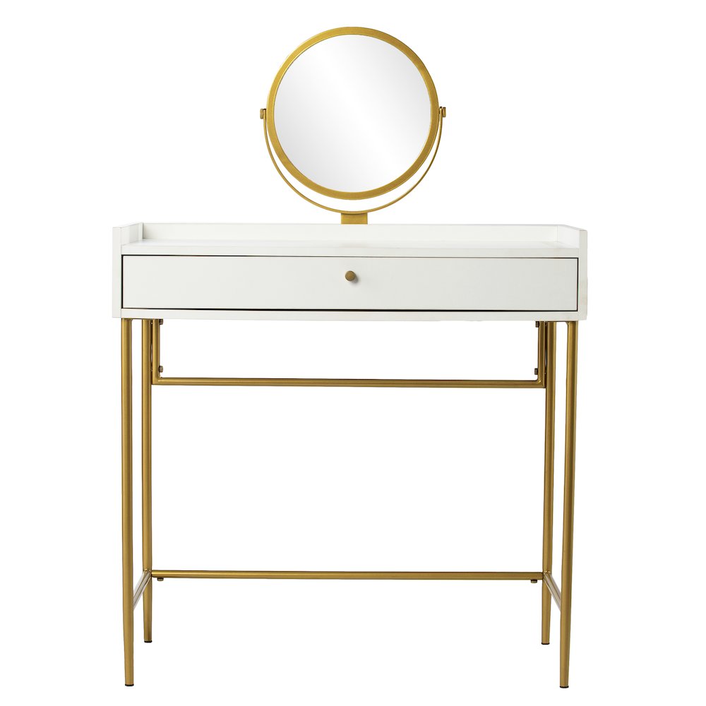 Derald Vanity Table with Mirror