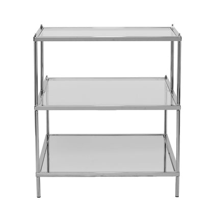 Knox Glam Mirrored Accent Table
