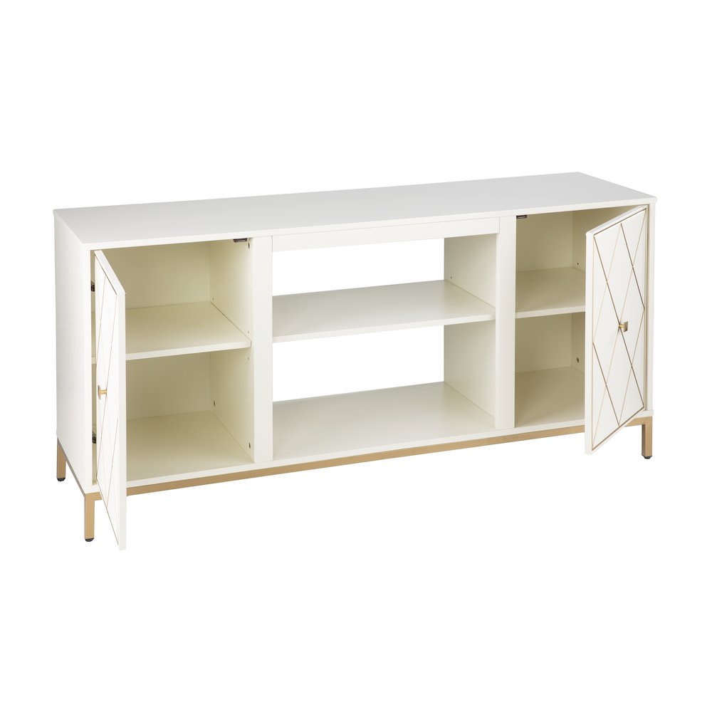 Marradi Media Console Storage in White Color