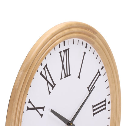 Parvin Wood Clock/White
