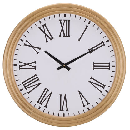 Parvin Wood Clock/White