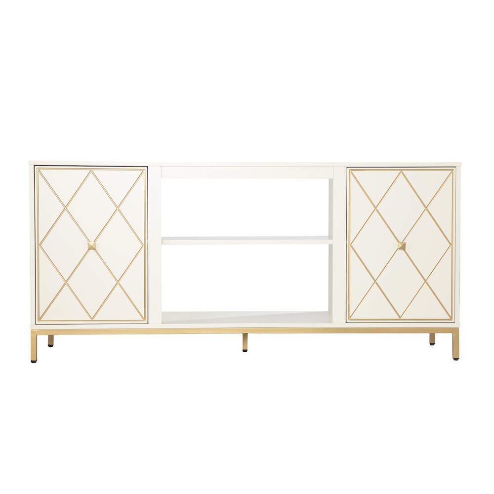 Marradi Media Console Storage in White Color