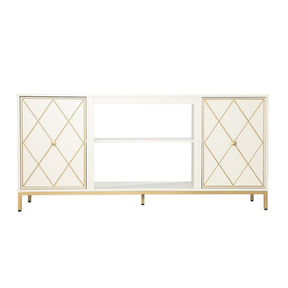 Marradi Media Console Storage in White Color