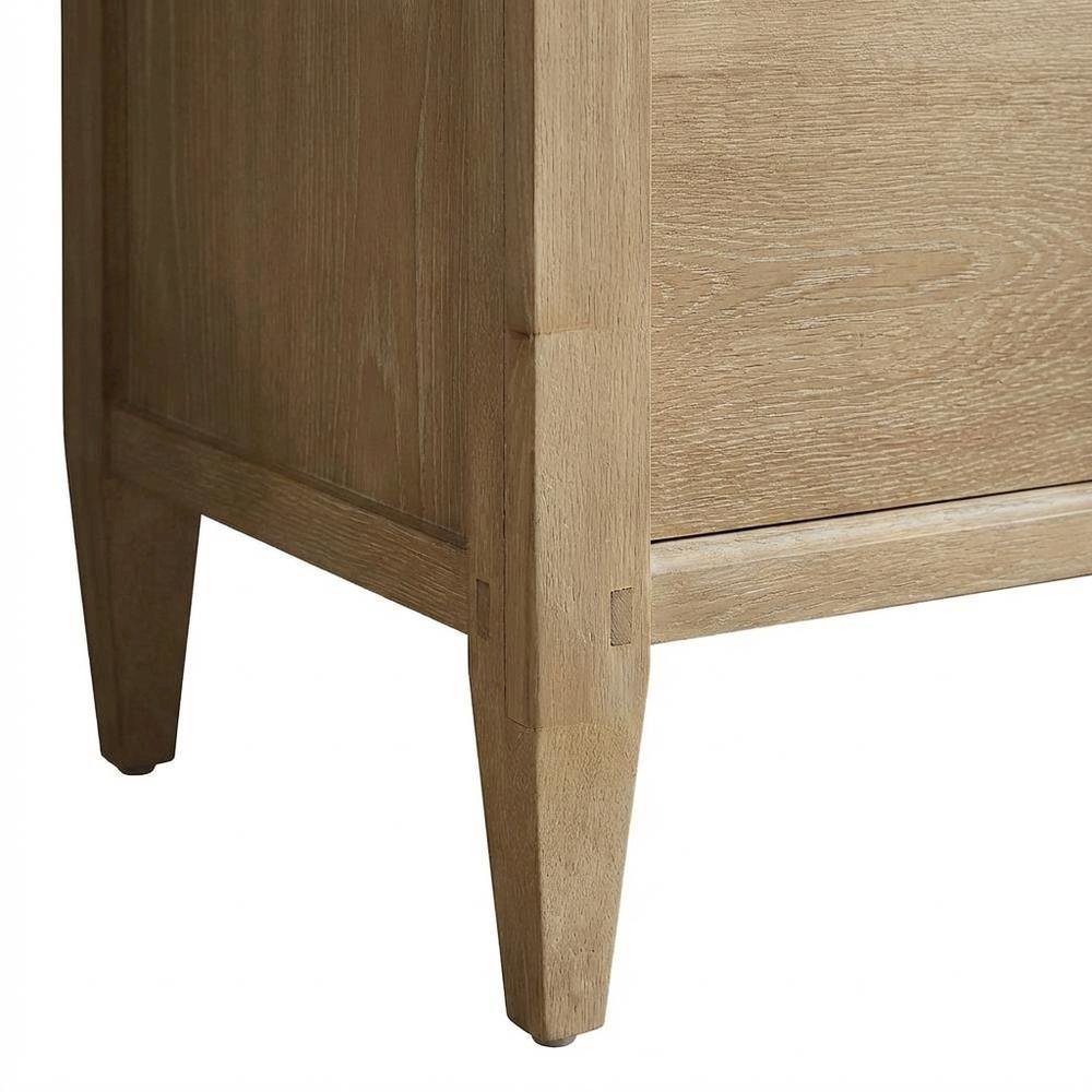 Wood Hutch with Doors in Finish for Stylish Storage
