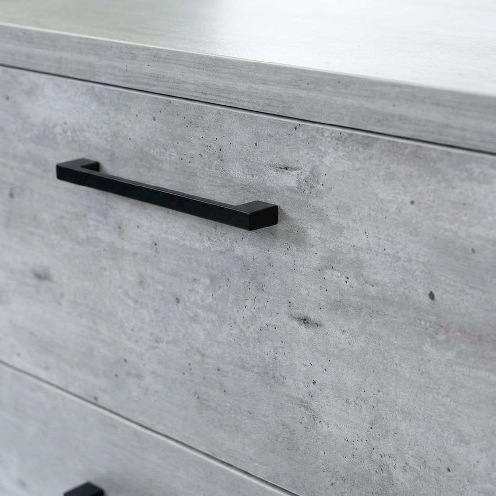 Lateral File Cabinet, Laminate, Two Drawers, Locking, Gray