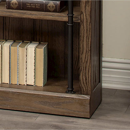 Avondale 8' Tall Bookcase Wall With Ladder, Storage