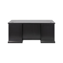 Modern Wood Hutch With Doors and Desk, Storage Hutch and Credenza